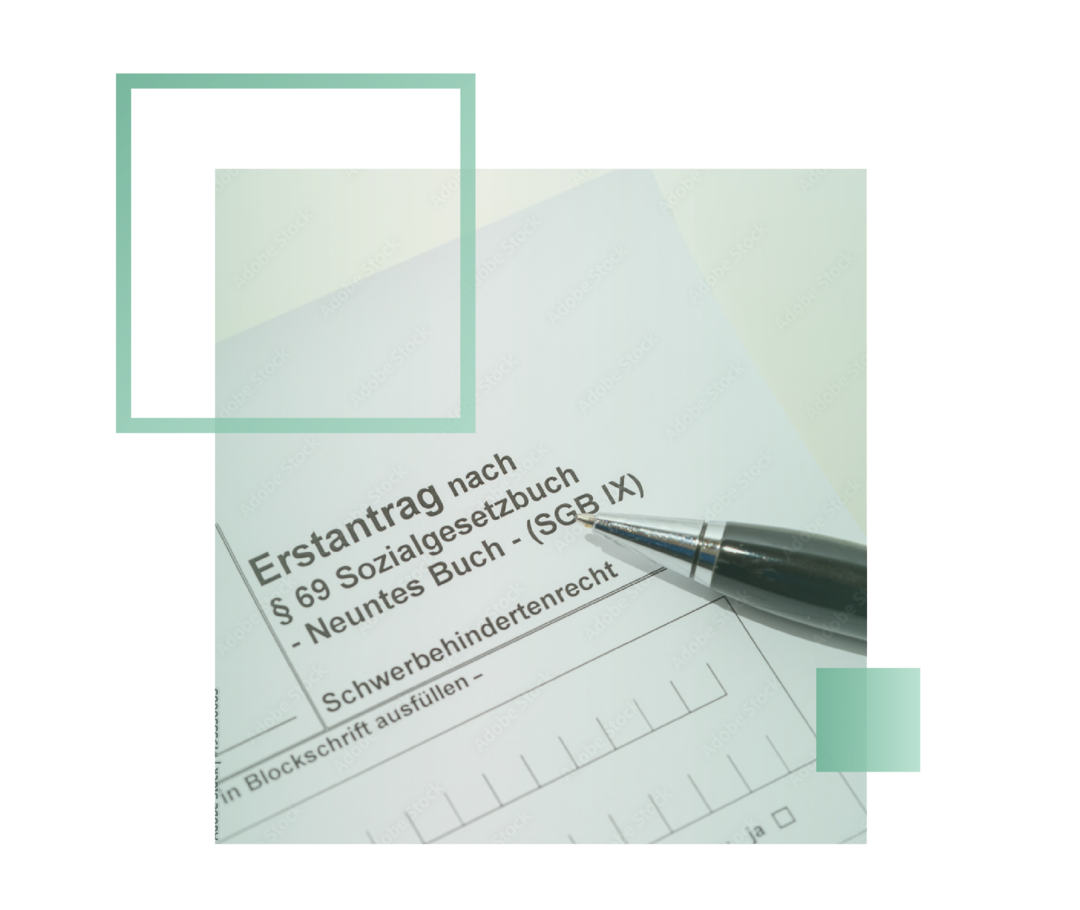 Erstantrag nach Sozialgesetzbuch.