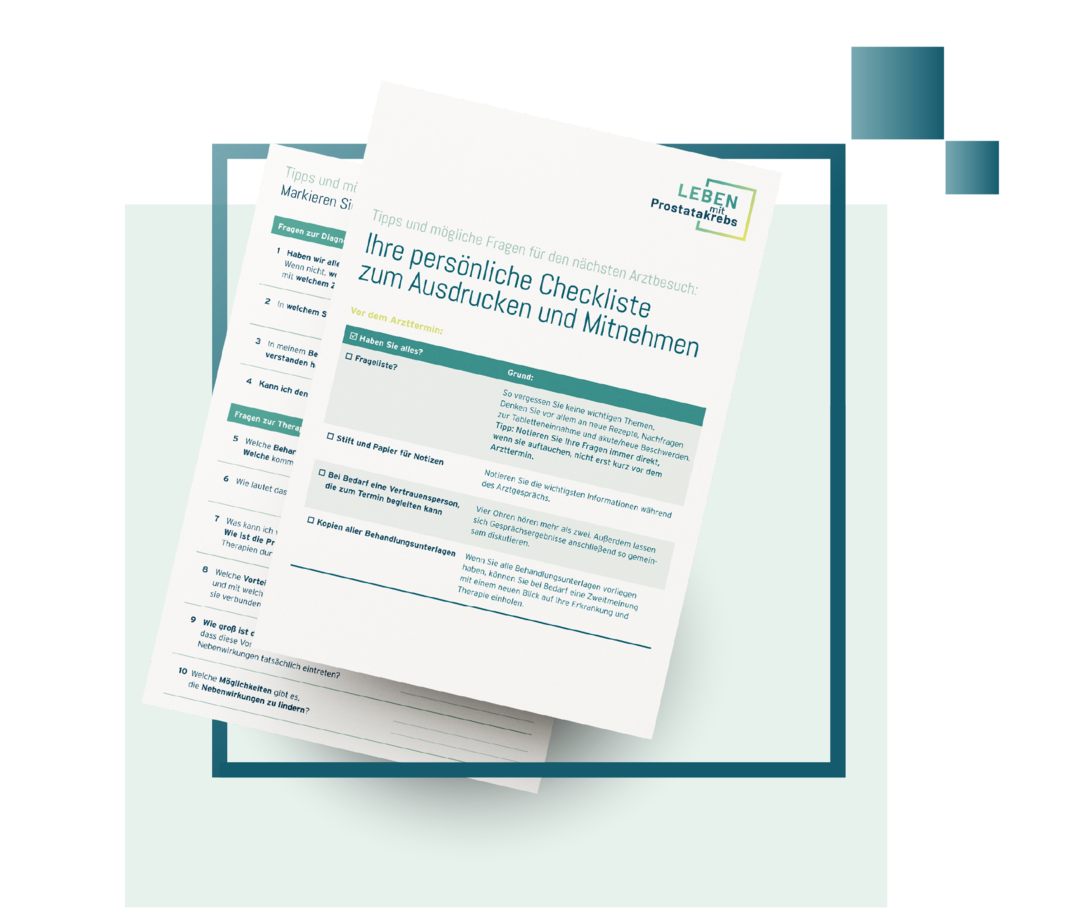 Abgebildet ist eine Checkliste